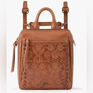 The Sak Loyola Leather Convertible Mini Backpack